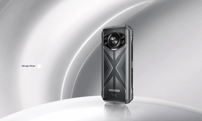 Смартфон Doogee S118 6.58" 12/512ГБ, 2SIM, 10800мА•год, сріблястий