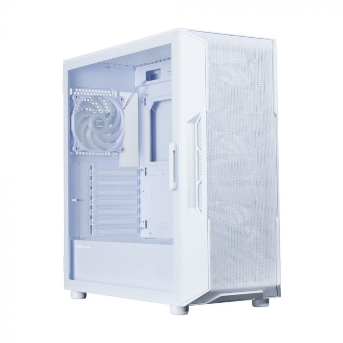 Корпус Zalman I3 Neo V2 без БЖ 2xUSB3.0, 1x Type C, 4x120мм RGB, VGA 400мм, LCS ready, TG Side Panel, ATX, білий