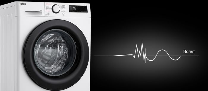 Пральна машина LG фронтальна, 8кг, 1200, A, 48см, дисплей, пара, інвертор, білий