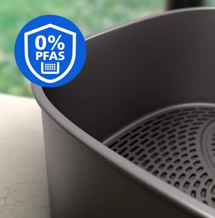 Мультипіч Philips Stacked Dual 2300Вт, чаша-5+5л, сенсорне управл., 6 авто. программ, пластик, чорний