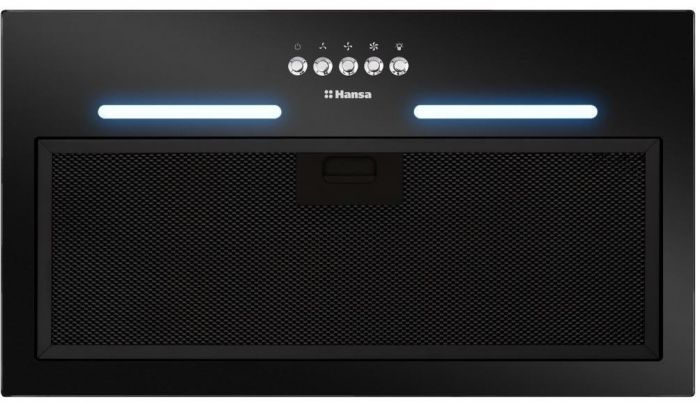 Витяжка Hansa вбудована, 55см, 400м.куб/год., чорна