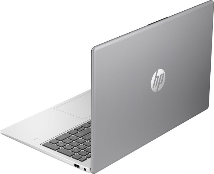 Ноутбук HP 250R-G10 15.6" FHD IPS AG, Intel 3-100U, 16GB, F512GB, UMA, DOS, сріблястий