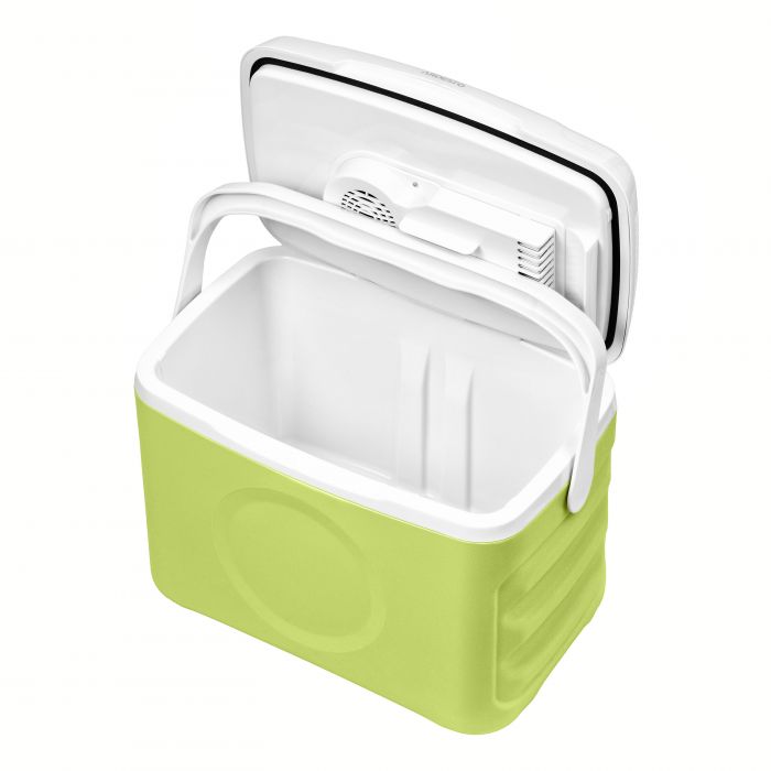 Холодильник дорожній ARDESTO, 2в1, 21л, 220/12В, підігрів 55°C, охолодження 18-20°C, USB-порт, 4.3кг, салатовий