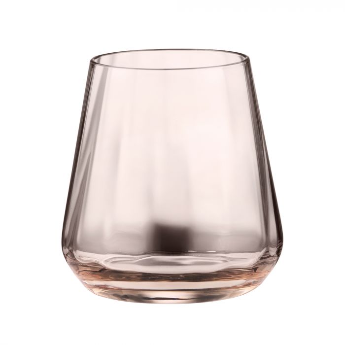 Набір склянок низьких ARDESTO Black Mars Altair 420мл, 2шт, скло, золотистий