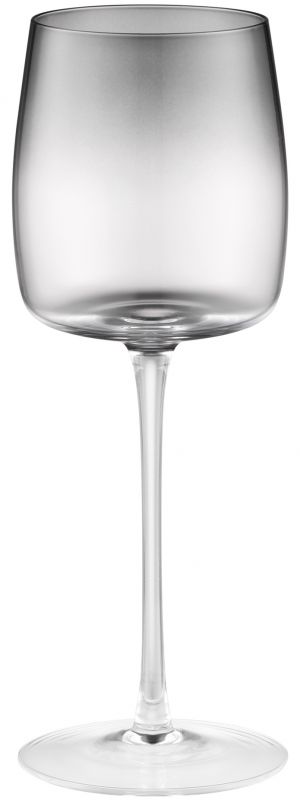 Набір келихів для вина ARDESTO Black Mars Mira 410мл, 2шт, скло, сірий