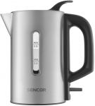 Електрочайник Sencor 0.5л, Strix, пластик, в комплекті 2 склянки + 2 ложки, нерж. сталь