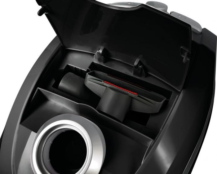 Пилосос Gorenje мішковий, 800Вт, конт пил -3л, HEPA, телескоп трубка, чорний