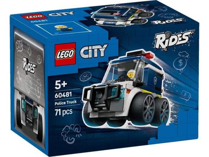 Конструктор LEGO City Автівки — Поліцейська вантажівка