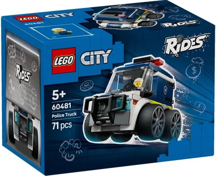 Конструктор LEGO City Автівки — Поліцейська вантажівка