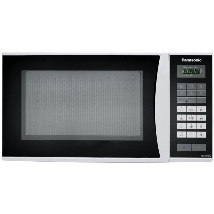 Мікрохвильова піч Panasonic, 23л, 800Вт, дисплей, білий