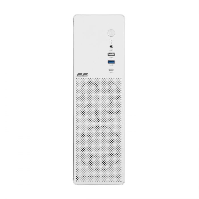 Корпус 2E Credo Slim V90W-400 з БЖ 2E TFX400, 1xUSB3.0, 1х USB 2.0, 1xUSB Type-C, 2x90мм, VGA 220мм, mATX, білий