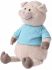 М'яка іграшка Same Toy Свинка в тільнику 35см, блакитний