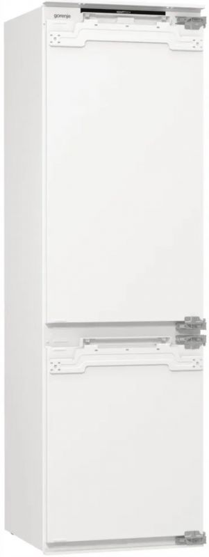 Холодильник Gorenje вбудований з нижн. мороз., 177x69x55см, 2 двері,252(76)л, А+, NF+, Зона св-ті, Диспл, Wi-Fi, Біли