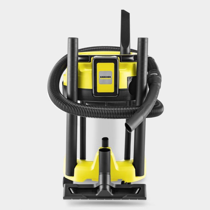 Пилосос професійний акумуляторний Karcher WD 3-18 S V-17/20 18В 110мБар контейнер 17л без АКБ та ЗП