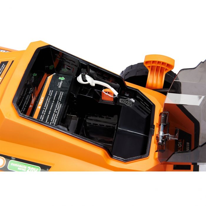 Газонокосарка акумуляторна SEQUOIA SBL2033B 20В 33см 30л 25-75мм ЗП 10.6кг без АКБ та ЗП