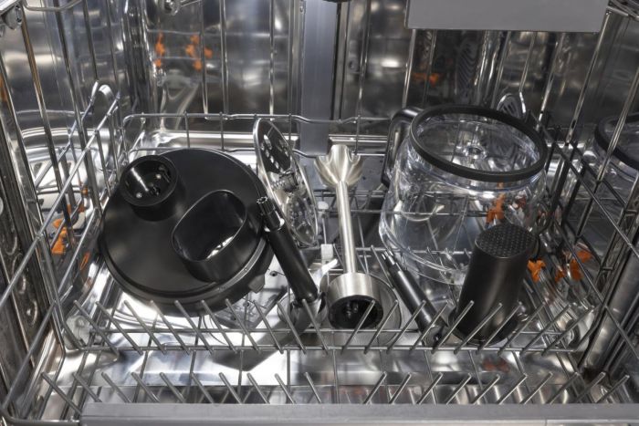 Блендер Gorenje заглибний 1500Вт, 3в1, чаша-2,2л, подрібнювач, шинковка, чорний