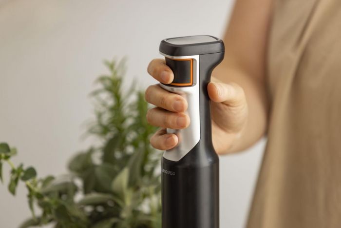 Блендер Gorenje заглибний 1500Вт, 3в1, чаша-2,2л, подрібнювач, шинковка, чорний