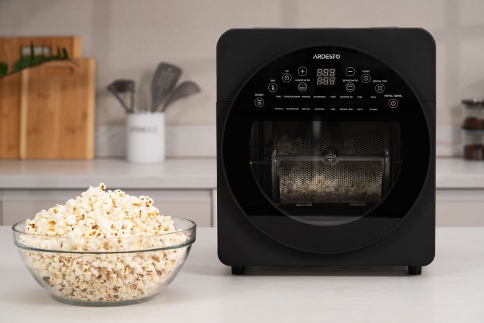 Мультипіч ARDESTO, 1700Вт, об'єм-14.5л, сенсорне керування, 50-220°C, нержав.сталь/пластик, сіро-чорний