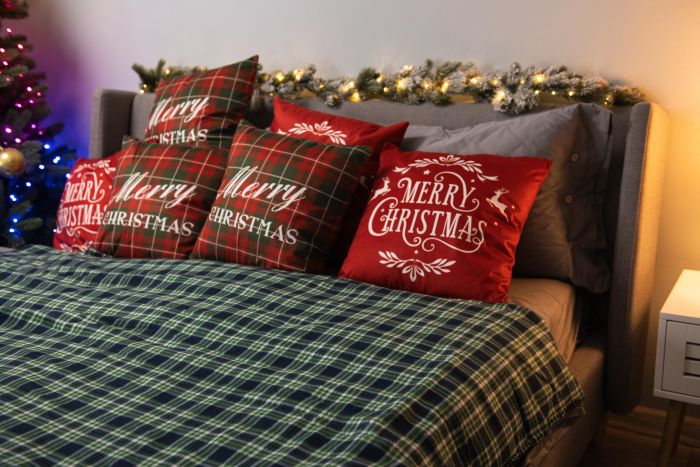 Плед ARDESTO Fleece 130x160см, 100% поліестер, клітинка, зелений