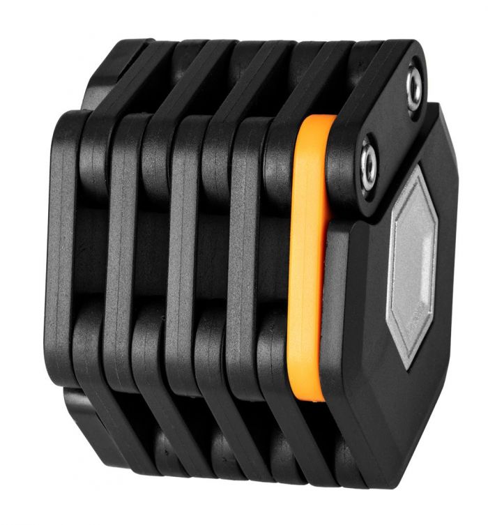 Замок протиугінний Neo Tools складаний, цинковий сплав + ABS пластик, 3 ключі, 78см, 0.62кг