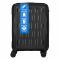 Набір валіз 2E, M7979, поліпропілен, (L+M+S), блискавка anti theft, 4 колеса, кодовий замок, чорний