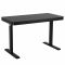 Стіл комп’ютерний 2E CE218B, висота 72-120см, електропривод, стільниця 118x60см (чорний), металева база (чорна), USB-A/USB-C