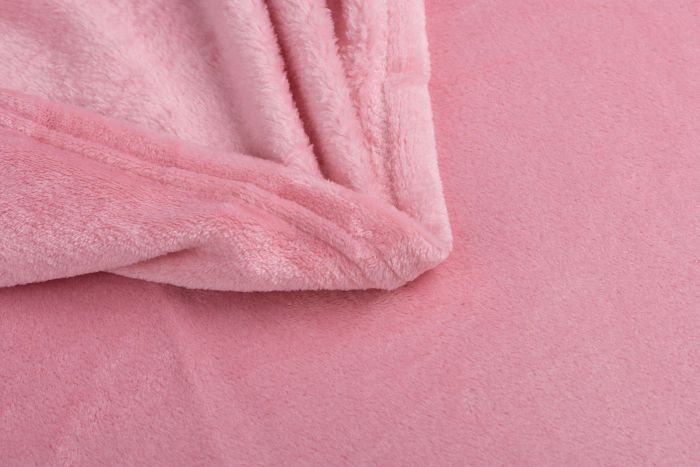 Плед Ardesto Flannel, 200х220см, 100% поліестер, рожевий