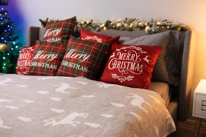 Плед ARDESTO Fleece 130x160см, 100% поліестер, олені