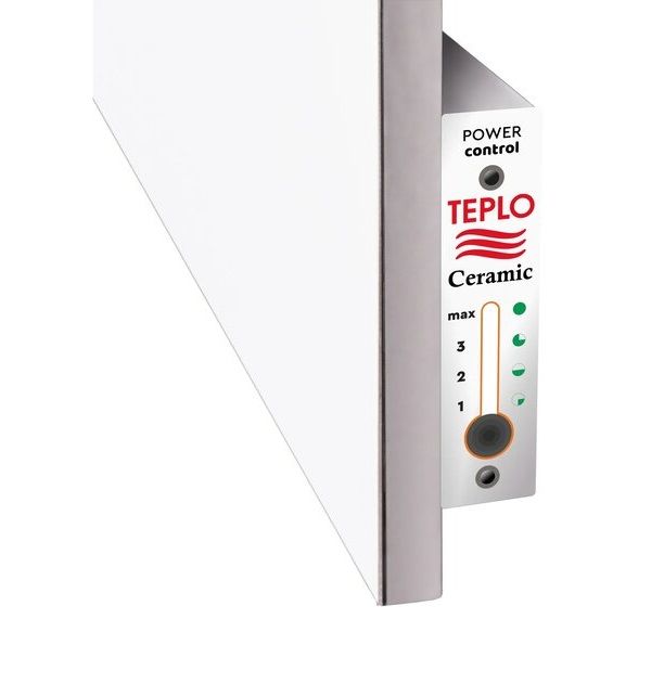 Рушникосушарка керамічна Teploceramic TCМТ-T-250-WHITE