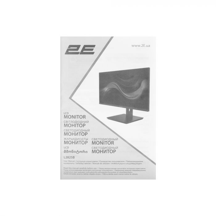 Монітор 2E 28" L2825B 2xHDMI, DP, IPS, NTSC 84%, 3840x2160, HAS