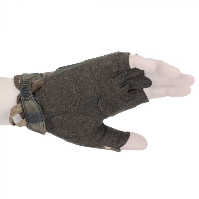 Рукавички тактичні 2E, безпалі, XL, камуфляж
