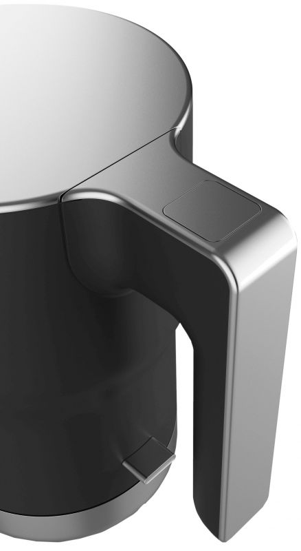Електрочайник Gorenje 1.5л, з подвійними стінками, чорний матовий