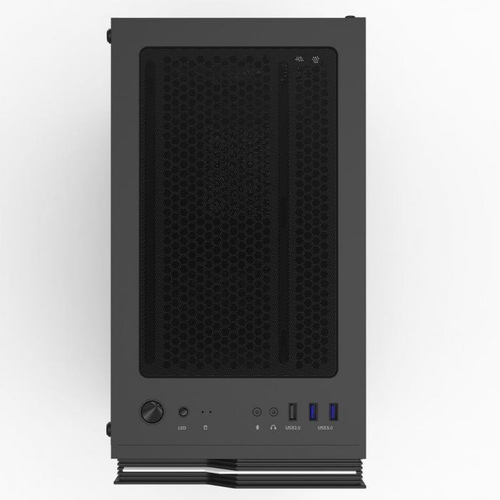Корпус Zalman T4 Plus без БЖ, 2xUSB3.0, 1xUSB2.0, 1x120мм ARGB, VGA 320мм, LCS ready, TG Side Panel, mATX, чорний