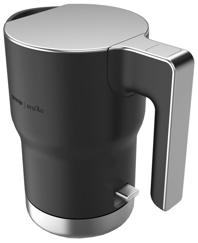 Електрочайник Gorenje 1.5л, з подвійними стінками, чорний матовий