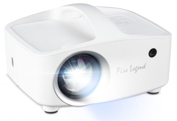 Проєктор AOpen QF13s FHD, 350 lm, LED, 1.37, WiFi, сірий, Whale TV