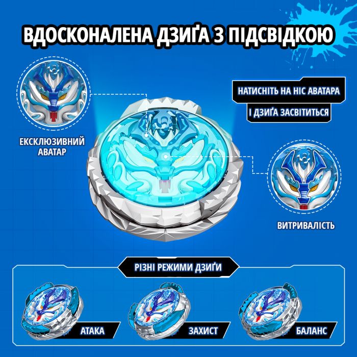 Набір Infinity Nado VI Master Belt Battle Set Лютий Дракон (Fury Wave Dragon)