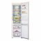 Холодильник LG з нижн. мороз., 203x60х68, холод.відд.-277л, мороз.відд.-110л, 2дв., E, NF, інв., диспл зовн., Fresh Сonverter, Metal Fresh, бежевий