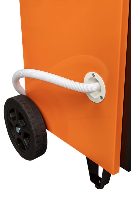 Осушувач повітря промисловий Neo Tools 70л/добу 250м кв 400м куб/год 950Вт LCD дисплей ел.керування таймер IP22