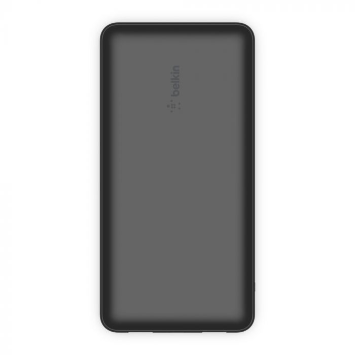 Акумулятор портативний літій-іонний Power Bank Belkin 20000мА·год, 15Вт, 2хUSB-A/USB-C, чорний