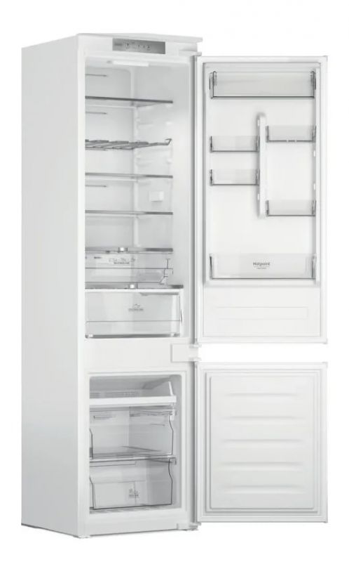 Холодильник Hotpoint вбудований з нижн. мороз., 193,5x54х54, холод.відд.-212л, мороз.відд.-68л, 2дв., А+, NF, інв., зона нульова, білий