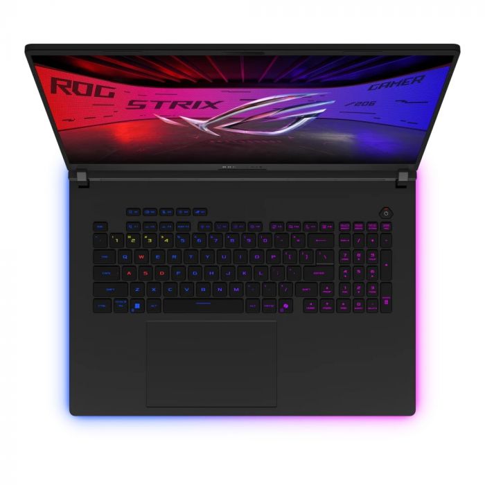 Ноутбук ASUS ROG Strix SCAR 18 G835LX-SA222X 18" 2.5K mLED, Intel Ultra 9 275HX, 64GB, F2TB, NVD5090-24, Win11P, Чорний