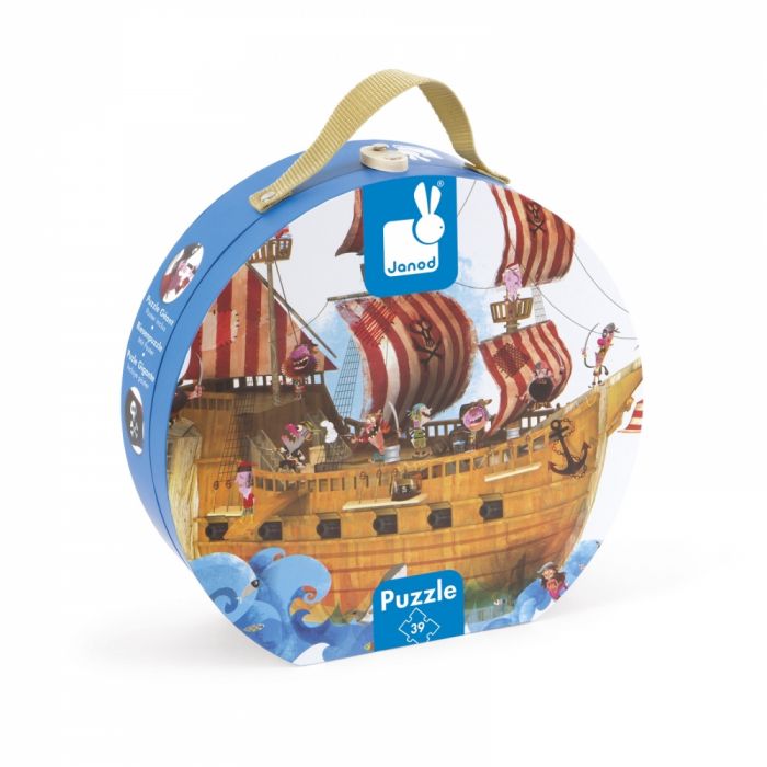 Пазл-підлоговий Janod Корабель піратів 39ел