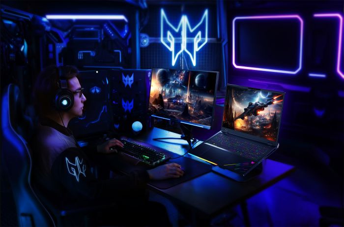 Ноутбук Acer Predator Helios 18 PH18-73 18" WQUXGA IPS, Intel U9-275HX, 192GB, F5TB, NVD5090-24, Win11P, чорний