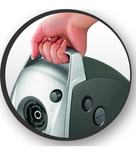 М'ясорубка Tefal HV8 Successor, 2200Вт, 4.5кг/хв, 3 решітки, насадка для ковбас, кеббе, 4 терки, пластик/метал, чорний