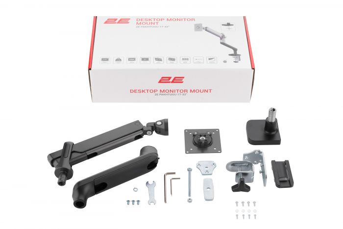 Кріплення монітора настільне 2E Pakhtugu 17"- 32" 9кг