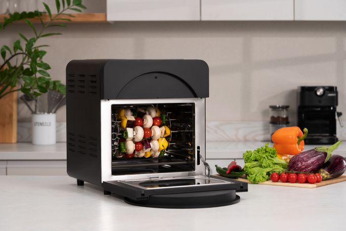 Мультипіч ARDESTO, 1700Вт, об'єм-14.5л, сенсорне керування, 50-220°C, нержав.сталь/пластик, сіро-чорний