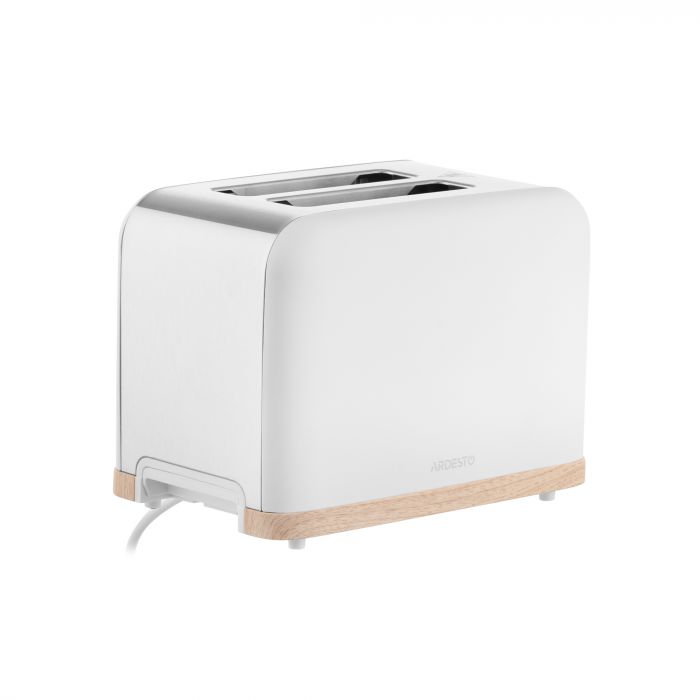 Тостер Ardesto T-F420WWD, 800Вт, метал, 2 слоти, білий