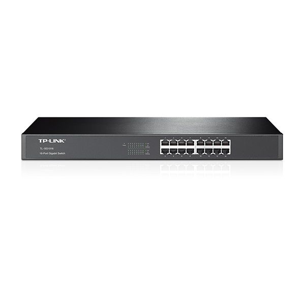Комутатор TP-LINK TL-SG1016 16xGE, Некерований