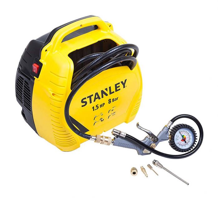 Компресор повітряний Stanley безолійний 1100Вт 180л/хв 8бар 6.1кг