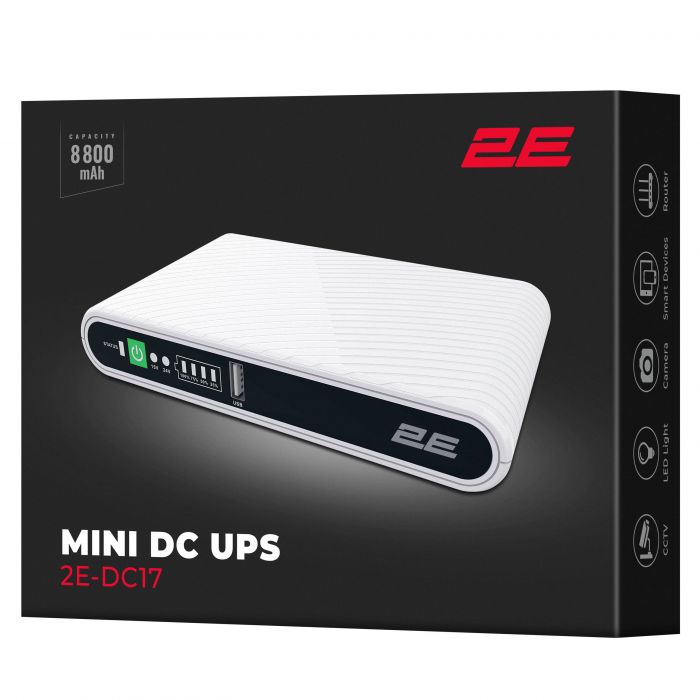 Джерело безперебійного живлення 2E Mini DC 17Вт